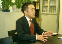 中央区 川島税理士事務所の川島先生をレポートしました！！　写真
